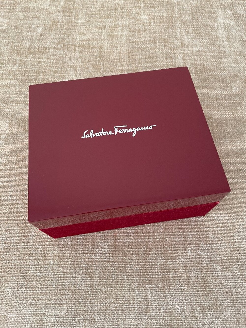 SALVATORE FERRAGAMO Jewelry Box for Accessories MINT
